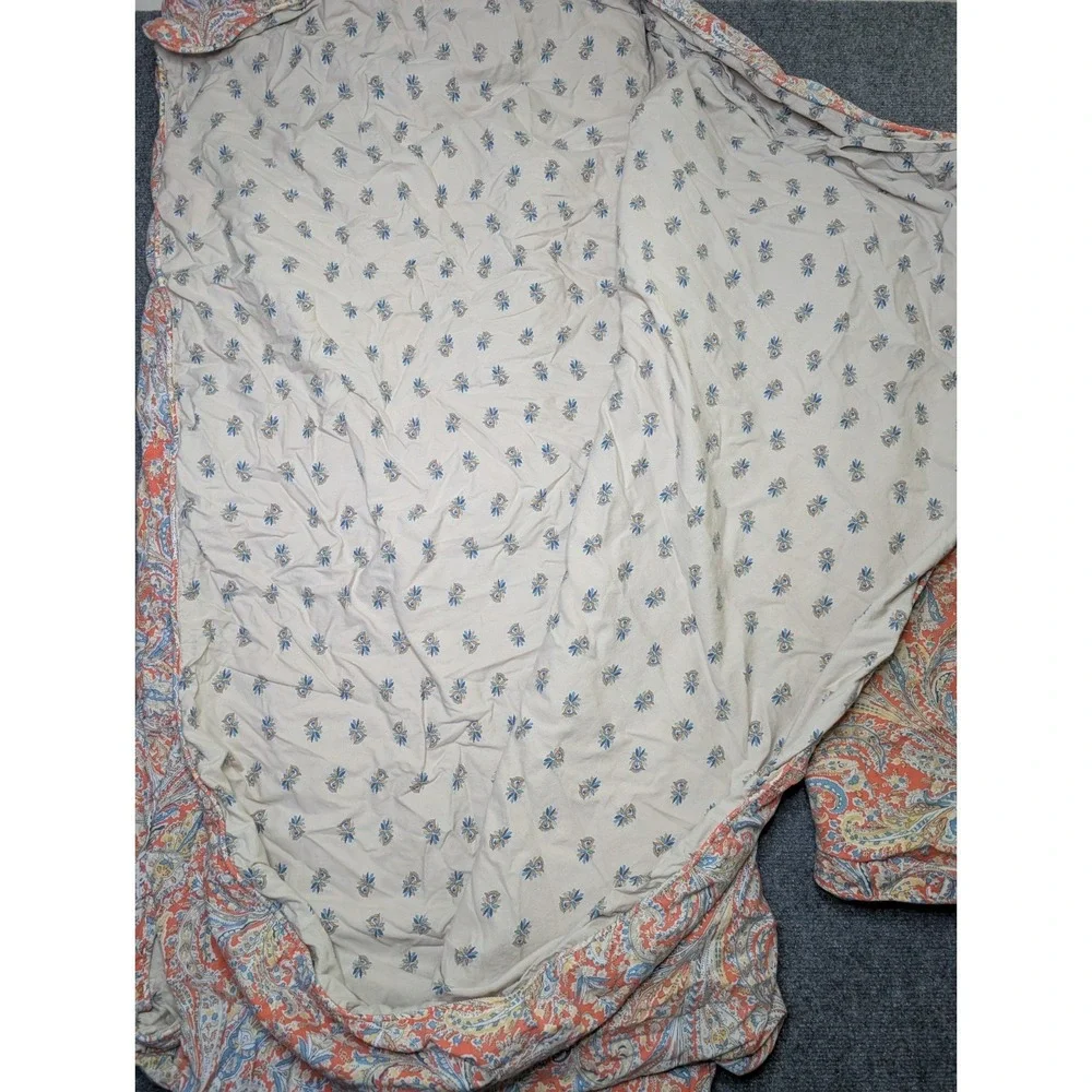 Lauren Ralph Lauren Full/ Queen Reversible Duvet Cover & 2 Pillow Shams READ***